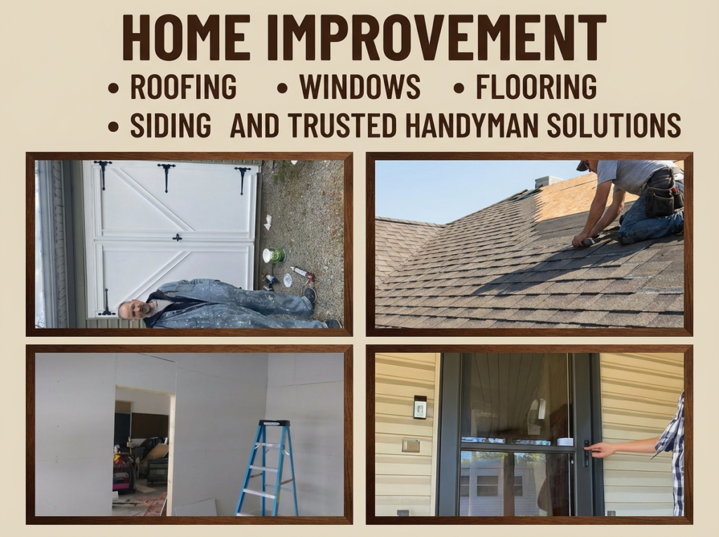 Handyman and home repair service by BGK Handy Services in Lima, Ohio and Hardin County