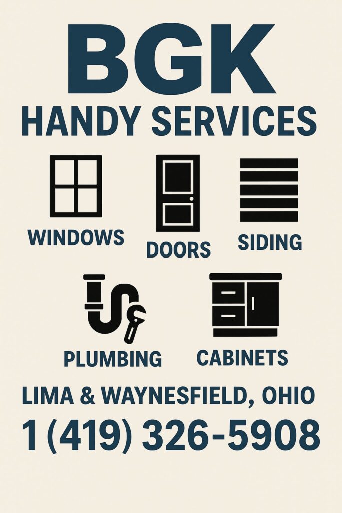 Handyman repair and maintenance work by BGK Handy Services